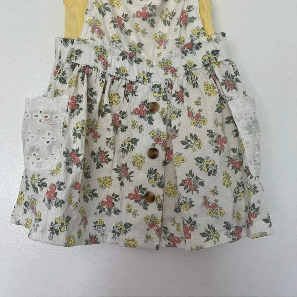 NWT Baby Girl Little Lass 2pc. Floral Dress 18M‎